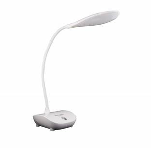 WEIRD WOLF Cordless Rechargeable Linear Touch Dimming 360° Foldable 5-Watt Office/Study Desk LED Night Lamp