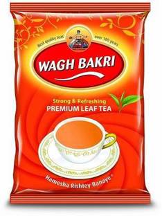 Waghbakri Premium Leaf Tea - 500g Black Tea Pouch