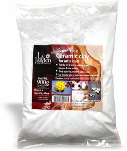 la jarden Ceramic Clay Powder 900g for Art n Craft, Ceramic Pottery & Mini Sculptures Art Clay