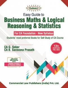 Business Maths & Logical Reasoning & Statistics 13/ED (2022)