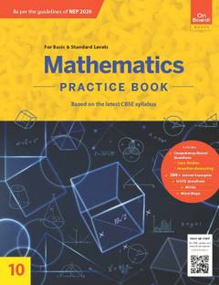 Mathematics Practice Book 10 For Exam 2022 - Class 10 Maths Books, Maths For Class 10