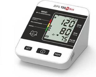BPL Blood Pressure Monitor 120/80 B16 (Black) B 16 Bp Monitor