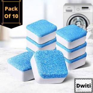 Lunavisor 10 Pcs Washing Machine Deep Cleaner Effervescent Tablet Dishwashing Detergent