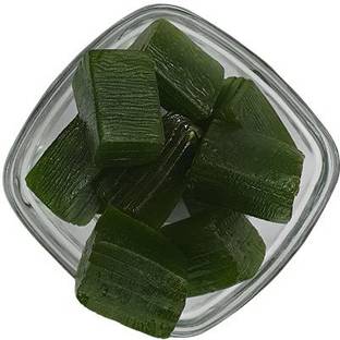 Veganic Khatta Aam Papad 400GM | Premium Dried Raw Mango Cubes Toffee Mango