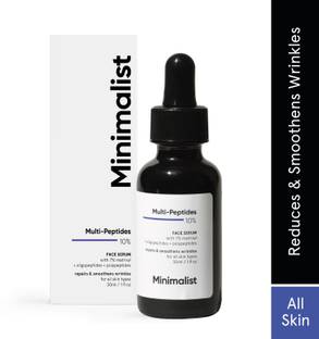 Minimalist Multi Peptide Anti Aging Night Serum for Collagen Boosting