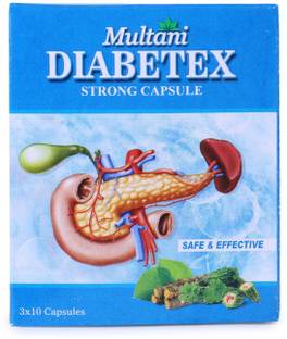 Multani Diabetex Strong Capsule |Ayurvedic Sugar Control Medicine