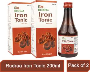 Rudraa Iron Tonic For Various Types Of Anemia 200ml Pack of 2