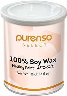 PURENSO Select - Waxes - 100% Soy Wax Flakes (100g x 1 Jar) Candle