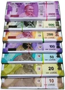 VROO Children Banks Fake Currency/Note for Kids to Play & Enjoy fake currency Gag Toy
