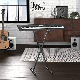 BLUEBERRY Single-X Adjustable Folding Compatible With Casio Keyboard Stand
