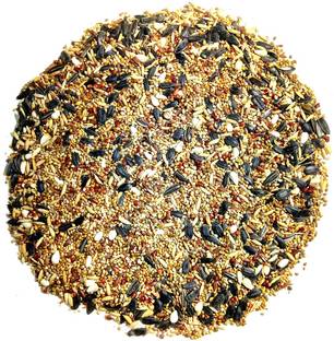 Sky Mixed Multi Seeds Natural Birds Growth Food cockatiel Love birds Parrots and all Nuts 1 kg Dry New Born, Adult, Young Bird Food