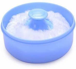 SIYAA Baby Care Powder Puff For Summer Pack Of 1 Pcs In [ MULTICOLOUR ] With Case
