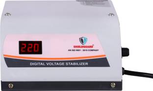 SHIELDGUARD Digital Iconic Voltage Stabilizer for LED/LCD TV + Set-Top box for 50 Inch Voltage Stabilizer