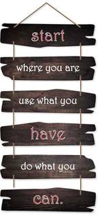 Artvibes Decorative Wooden Wall Hanging for Home Decoration Item (WH_3224N)