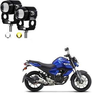 AUTOGARH Universal Dual Mini Driving Fog Light For Yamaha FZ-S V3 Fi Fog Lamp Motorbike LED for Yamaha (12 V, 18 W)