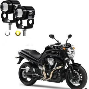 AUTOGARH Universal Dual Mini Driving Fog Light For Yamaha MT 1 Fog Lamp Motorbike LED for Yamaha (12 V, 18 W)