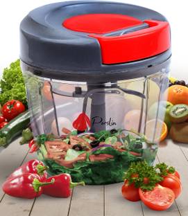 Porslin Big Size 1L Black Dori Handy Quick Onion Chopper Kitchen Vegetable Chopper Vegetable & Fruit Chopper