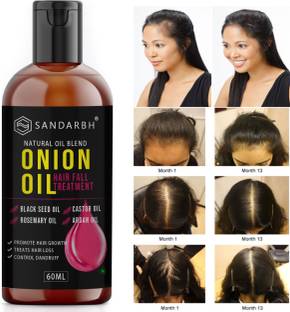 Sandarbh Herbal Premium quality hair oil for hair Regrowth - hair fall control  Hair Oil