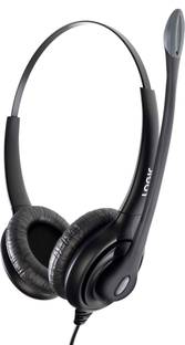 Logic Professional UC USB Headset Optimized for -Windows| Mac |Chrome OS,USB Port Wired