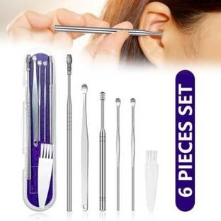 ShopCircuit Ear Curettage Earwax Removal Ear Wax Cleaner Swab Spiral Ear Pick