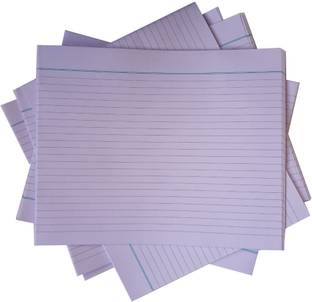 परडे Rough Paper Bundle For Practice Pack of 100 Sheets Both Side Ruled रूल्ड A4 प्रोजेक्ट पेपर