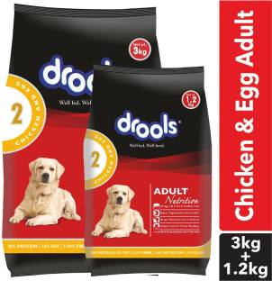 Drools and Egg, Chicken 4.2 kg Dry Adult Dog Food