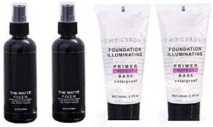 Kamz Fixer combo with Primer Foundation Luxury Primer - 150 ml (Pack of 2) Primer  - 300 ml
