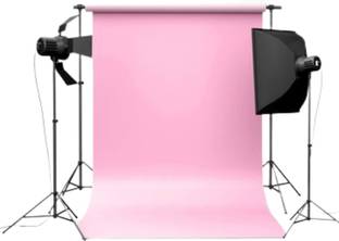 Windrop Solutions 4x10 feet ROSE PINK Screen Background Backdrop Photo Videos Reflector