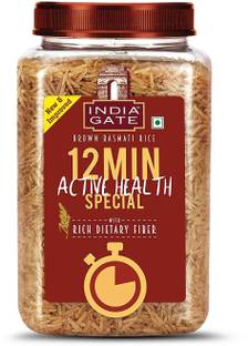 INDIA GATE Brown Basmati Rice Brown Basmati Rice (Medium Grain)