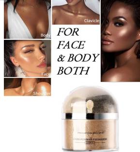 GFSU SHIMMER HIGHLIGHTER LOOSE POWDER HIGHLIGHTER MAKEUP SHIMMER GOLD HIGHLIGHTER