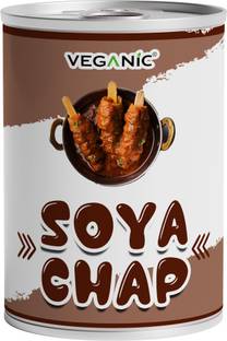 Veganic SOYA Chaap 850 GM | SOYA Chaap Sticks in Brine | Dried SOYA Chap Weight 500 GM Vegetables