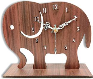 Flipkart SmartBuy Analog Brown Clock