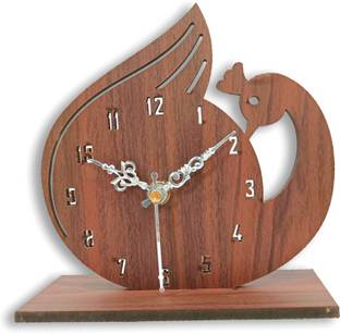 Flipkart SmartBuy Analog Brown Clock