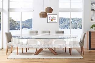 Stylista Solid 8 Seater Table Cover