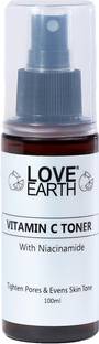 LOVE EARTH Vitamin C Toner For Hyperpigmentation And Acne Prone Skin 100ml Men & Women
