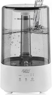 Allin Exporters 191 Top Fill Humidifier with Touch Screen, Night Light & Oil Tray (3.2L) Portable Room Air Purifier