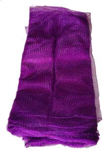 3A Featuretail 10 Meter Violet Mesh Net for Bouquet Decor, Trousseau Gift Packing