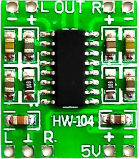 Universal Hub Pam8403 ( HW-104 ) mini Amplifier Module 3w+3w Output Electronic Components Electronic Hobby Kit