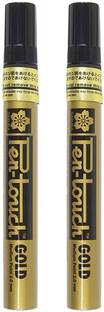 SAKURA Pen-touch Medium Point 2.0 mm Metallic Gold