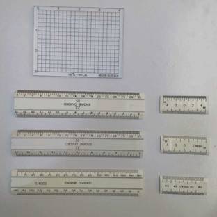 UEI PATWARI SCALES COMBO OF 7 ITEMS WITH TAANK Height Gauge
