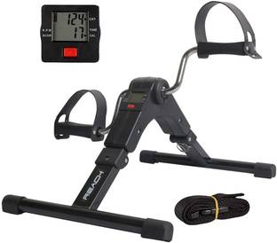 Reach Digital Pedal Exercise Machine Mini Fitness Cycle with Adjustable Resistance Mini Pedal Exerciser Cycle