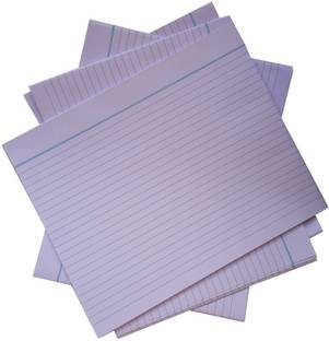 SHARMA BUSINESS 4 PAGE Blank Answer Sheet For Exam Practice, Set of 100 Joint Sheets Both Side A4 65 gsm Project Paper