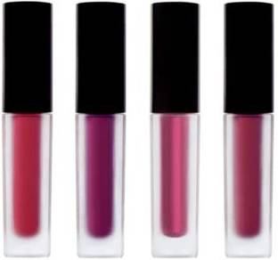 LARA KOSSLER Beauty 18 Liquid Matte Minis Lipstick Pack of 4