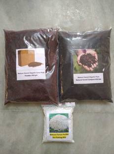 NatureForest Potting Mix Combo Pack for Seeds Germination, Seedlings and Succulent Plants Manure