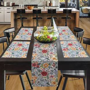 PRAKARTIK Multicolor 180 cm Table Runner