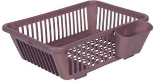 AXN Dish Drainer Kitchen Rack Plastic Large 3 in 1 Sink Set Dish Rack Drainer Drying Rack Washing Basket