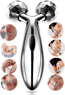 KAVANA 3D Roller Massager,Massager for Face,Back,Legs,Head,Hand,etc,Sliver Facial Massage For Relaxation and Tightening Massager