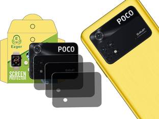 EZGER Back Camera Lens Glass Protector for POCO M4 Pro