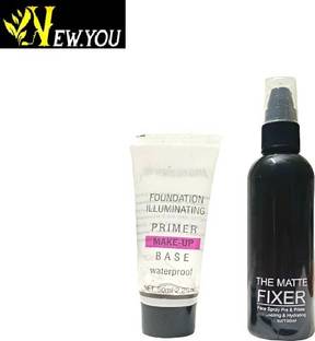 New.You MAKEUP BASE PRIMER WITH MAKEUP FIXER PRIMER  Primer  - 150 ml