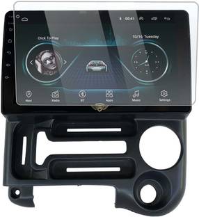 ATEEN Screen Guard for 9 inch Screen Guard/Touch Screen Guard/Screen Protector Display Monitor Glass for Hyundai Santro Xing Double DIN Car Android Music System[for After Market Car Stereo]